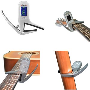 <span class=keywords><strong>Afinador</strong></span> <span class=keywords><strong>de</strong></span> <span class=keywords><strong>Guitarra</strong></span> con Clip y Capo 2 en 1 <span class=keywords><strong>Aroma</strong></span> AC-05 para <span class=keywords><strong>Guitarra</strong></span>, Bajo, Cromático, Multifunción, Universal, Exquisito y Portátil - Product Image 6