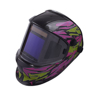 Casque de soudage TIG MIG à visière panoramique pleine face en nylon PA, couleur vraie, pour soudeur professionnel