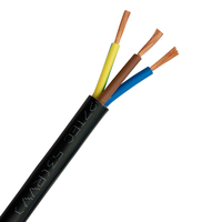Kico-Câble RVV flexible de 2.5mm, 3 noyaux, fil de construction en cuivre pur, isolation en PVC PE pour applications électriques