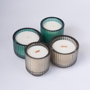 Scented <b>Candle</b> Cylinder Soybean Mixed Wax Home Decoration <b>Gift</b> Occasion Machine Made With Printing Logo Option - Product Image 1