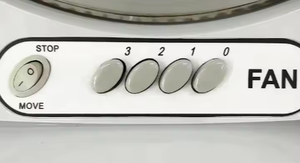 Chất lượng cao 6 Blade 14 inch xách tay quạt điện hộp <span class=keywords><strong>fan</strong></span> hâm mộ với bộ đếm thời gian - Product Image 4