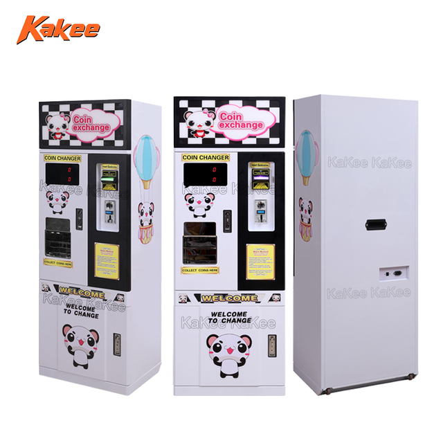 Coin Exchange Machine Bill to Token Bill Acceptor Card payment QR code Exchanger Machine for Laundry Room Retail Shop ATMs