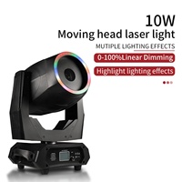 Efectos de Escenario, Luz Láser Móvil de 10w 15w, Efecto de Animación, Luz Láser Móvil RGB