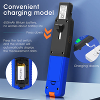 FTTH nouvel identifiant de Fiber optique Rechargeable, identifiant de Fiber optique sous tension avec localisateur visuel de défauts de 10mW, compteur de puissance optique