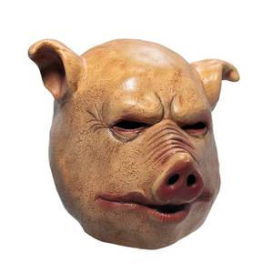 Máscara de Látex Ecológica de Cabeza de Cerdo de Terror para Disfraz de Mascarada, Cosplay de Animal, Cara Completa, con Logotipo Personalizado, para Fiesta de Halloween 2026 - Product Image 3