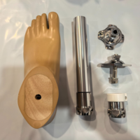 Natural JZ Factory Wholesale Have Toes Prosthetic Leg Components Set Lower Artificial Prosthesis Limbs Parts Sach Foot Adapter