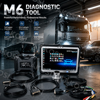 Escáner VCI MB STAR M6+ PRO DOIP para coches y camiones Mercedes Benz, herramienta de diagnóstico y programación con tableta CF33 lista para usar