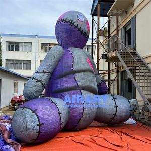 Boneka <span class=keywords><strong>voodoo</strong></span> ungu tiup ukuran besar, ornamen balon model <span class=keywords><strong>voodoo</strong></span> tiup ukuran besar - Product Image 3