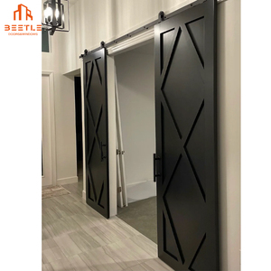 <span class=keywords><strong>Porte</strong></span> de grange rétro en bois massif, laissant le temps de couler doucement dans le grain du bois - Product Image 6