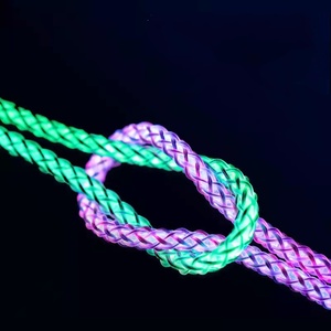 ضوء تيار RGB للشحن من النوع <span class=keywords><strong>C</strong></span> مع ضوء LED للتنفس - Product Image 6