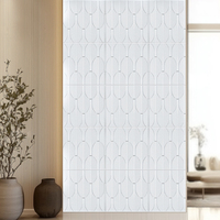 Panneaux muraux 3D en PVC au toucher naturel décoratifs pour la maison intérieure Panneau mural de revêtement blanc