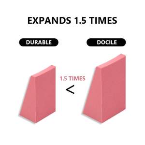 24 قطعة إسفنجة مكياج متعددة الاستخدامات غير مصنوعة من اللاتكس، معبأة بشكل فردي، إسفنجة أساس، أداة تطبيق مستحضرات التجميل، إسفنجة جمال - Product Image 4