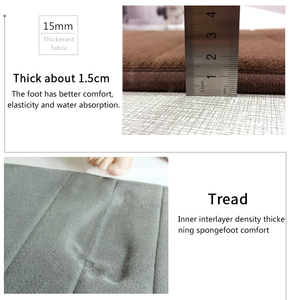 Muito Bom e muito macio Super absorbente elegante e decorativo tapete de tomar banho - Product Image 6