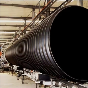 Sn6 400 mét tường sóng HDPE nhựa cống ống bền ống thoát nước với dwc giá cả cạnh tranh - Product Image 4