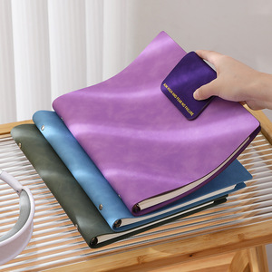 Cuadernos <span class=keywords><strong>de</strong></span> Diario Personalizados al por Mayor para Escuela, Oficina y Negocios, <span class=keywords><strong>de</strong></span> Cuero PU, Tamaños A5 y B5, con Páginas <span class=keywords><strong>en</strong></span> Blanco - Product Image 1