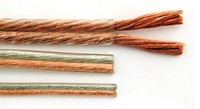 En gros Câble de Haut-Parleur Transparent 12AWG