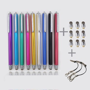 Alüminyum Metal İletken Kumaş Uçlu Şarj Edilebilir Stylus Kalem Android ve IOS Cep Telefonları için - WK Marka Model WK118 - Product Image 6