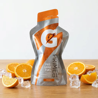 Groothandel op maat bedrukte gevormde fruit sap stand-up spout pouch zakken met ritssluiting, herbruikbaar en vochtbestendig voor vloeibare dranken
