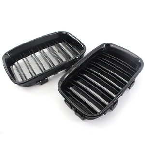 Doppellamellen-Kühlergrill für BMW Glänzend Schwarz E36 3er-Reihe M3 <span class=keywords><strong>318i</strong></span> 325i <span class=keywords><strong>1992</strong></span> - 1996 51138122237 51138122238 - Product Image 5