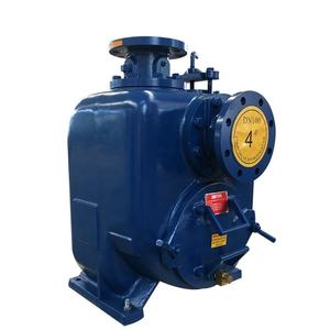 Bomba de Agua Centrífuga Autocebante de 4 Pulgadas con Motor, Sin Obstrucciones, para Tratamiento de Aguas Residuales - Product Image 2