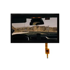 Layar LCD 7 Inci TFT 1024*600 Dosts Layar LCD MIPI IPS Layar Sentuh Kapasitif 7 Inci Layar LCD TFT untuk Mobil