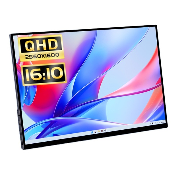 Hot Sale 16 Inch 4K UHD Portable Monitor OLED Travel Display with Type-C/HD Dual Speaker VESA