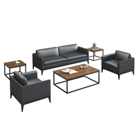 Ensemble de canapés de réception modulaires extensibles SF-18 en cuir PU, fabriqués en Chine, pour la maison, le bureau, l'hôtel et l'école