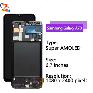 6.7 pollici originale AMOLED Display LCD per Samsung per <span class=keywords><strong>Galaxy</strong></span> <span class=keywords><strong>A70</strong></span> con Touch Screen cornice adesiva garanzia di 1 anno - Product Image 2