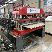 Máquina perfiladora de camas de cultivo de metal corrugado, totalmente automática, con PLC, curvado hidráulico, CE ISO, para invernaderos y granjas