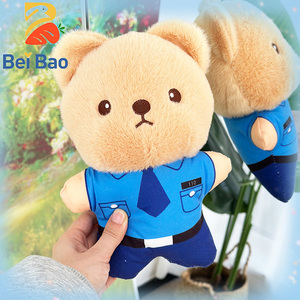 ตุ๊กตาหมีเท็ดดี้ขนาดเล็กคุณภาพสูง พร้อมเสื้อผ้า ของเล่นตุ๊กตาสัตว์น่ารัก ของขวัญสำหรับเด็ก เนื้อผ้านุ่ม - Product Image 6