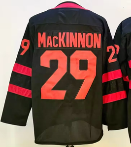 Nuova Maglia da Hockey su Ghiaccio 2026 Cucita, Canada 97 Connor McDavid, 8 Cale Makar, 29 MacKinnon, 87 Cro-sby, 21 Point, 13 Reinhart - Product Image 4