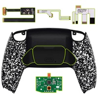 Kit de remapping EXtremeRate Rise 2.0 en caoutchouc blanc pour manette PS5 BDM 010 & BDM 020