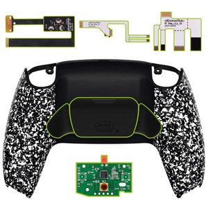 ชุดอุปกรณ์ EXtremeRate Rubberized White Remappable Rise 2.0 Remap Kit สำหรับคอนโทรลเลอร์ PS5 รุ่น BDM 010 และ BDM 020 - Product Image 1