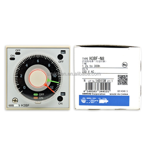 Công Nghiệp Ban Đầu Điều Khiển Hẹn Giờ Tiếp Sức Ac110v Ac220v H3BF-N8 <span class=keywords><strong>Relay</strong></span> Chuyển Đổi Cho <span class=keywords><strong>Omron</strong></span> - Product Image 1