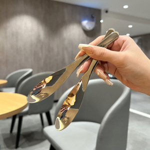 304 Stainless Steel Meat Scoop Easy Release Kitchen Filling Spoon For Ice Cream And Dumpling Making - Product Image 1
