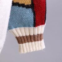 Pull tricoté jacquard chaud et tendance pour homme, style streetwear décontracté, hip-hop gothique, Harajuku, OEM & ODM