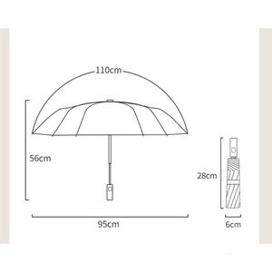 Sombrillas Portátil Pequeño Paraguas Fabricante Temporada Verano Personalizado Uv Blocker Pequeño 3 Plegable Uv Lluvia Paraguas Automático - Product Image 6