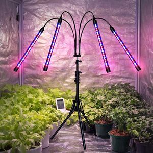 20W High-efficiency Aluminum Alloy Multi-head <b>LED</b> Grow <b>Light</b> Indoor Plant Growth <b>Lights</b> Full Spectrum - Product Image 2