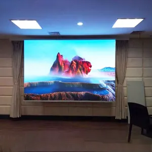 Yüksek kaliteli kapalı led reklam paneli hd sabit kapalı led video duvar paneli ekran