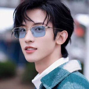 À la mode photosensible couleur changeante myopie lunettes Anti lumière bleue métal Design haut de gamme mode affaires lunettes de lecture 2025 - Product Image 3