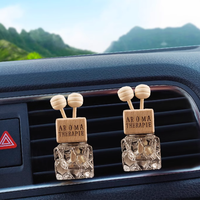 Huile essentielle désodorisant évent clip auto parfum voiture suspendu diffuseur bouteille vide pour aromathérapie parfum ornement décor