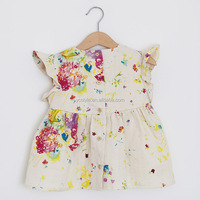 Barboteuse sans manches pour bébé, robe d'été brodée avec nœud, vêtements doux pour enfants