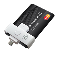 Lector de Tarjetas Inteligentes de Contacto Serial ACS ACR39 Original para Aplicaciones Bancarias y Gubernamentales
