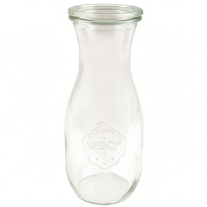 Bouteille à jus Weck 1,5 L, carafe en verre pour jus et boissons - Product Image 2
