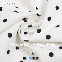 Ensemble de yoga Dingtai à pois 2 pièces pour femme, short taille haute et soutien-gorge de sport décolleté en V profond, ensemble d'entraînement assorti très élastique, logo personnalisé OEM