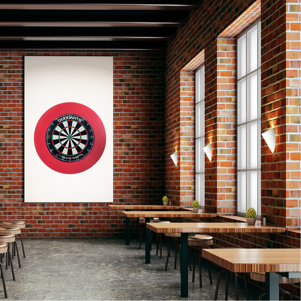 Cork Dart Board Wall Protection / Catchring With Dartboard - UK - View #9