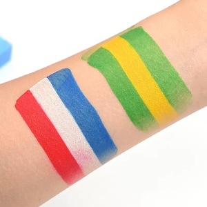 Pintura Corporal y Facial de Colores, Segura, Suave, de Larga Duración, Colores Brillantes, Maquillaje para Festivales - Product Image 6