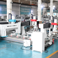 Centre d'usinage CNC à cinq axes JUNRAN OSAI, moteur 9,6 kW, broche BK63, cône 4, double table, usage industriel intensif, haute précision