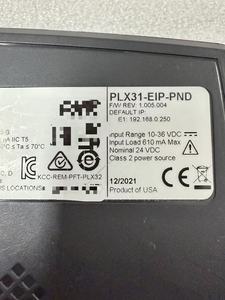 โมดูล PLX31-EIP-PND สำหรับการเจรจาแบบเฉพาะจุด พร้อมหน่วยความจำ EEPROM 64 I/O 220V ผลิตในสหรัฐอเมริกา - Product Image 1