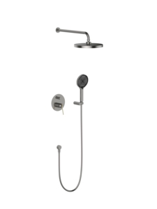 Ensemble de pommeau de <span class=keywords><strong>douche</strong></span> dissimulé en laiton luxueux mitigeur combiné froid et chaud <span class=keywords><strong>douche</strong></span> de pluie murale pour <span class=keywords><strong>bain</strong></span> et salle de <span class=keywords><strong>bain</strong></span> - Product Image 3